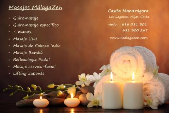 Masajes MálagaZen. Mijas, Fuengirola, Marbella